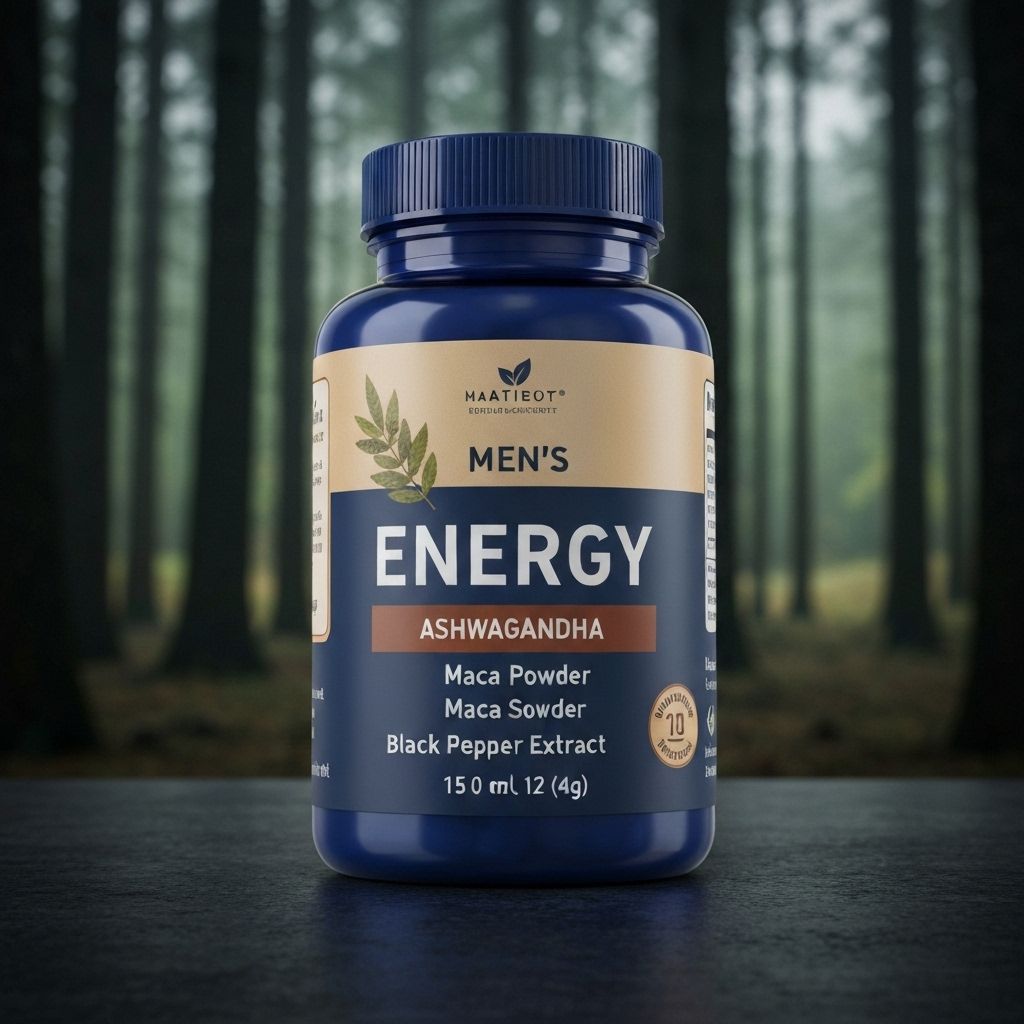 Men's energy support supplement